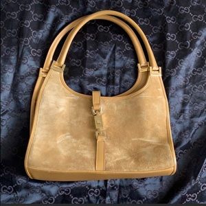 Gucci Suede Handbag 💯 Authentic